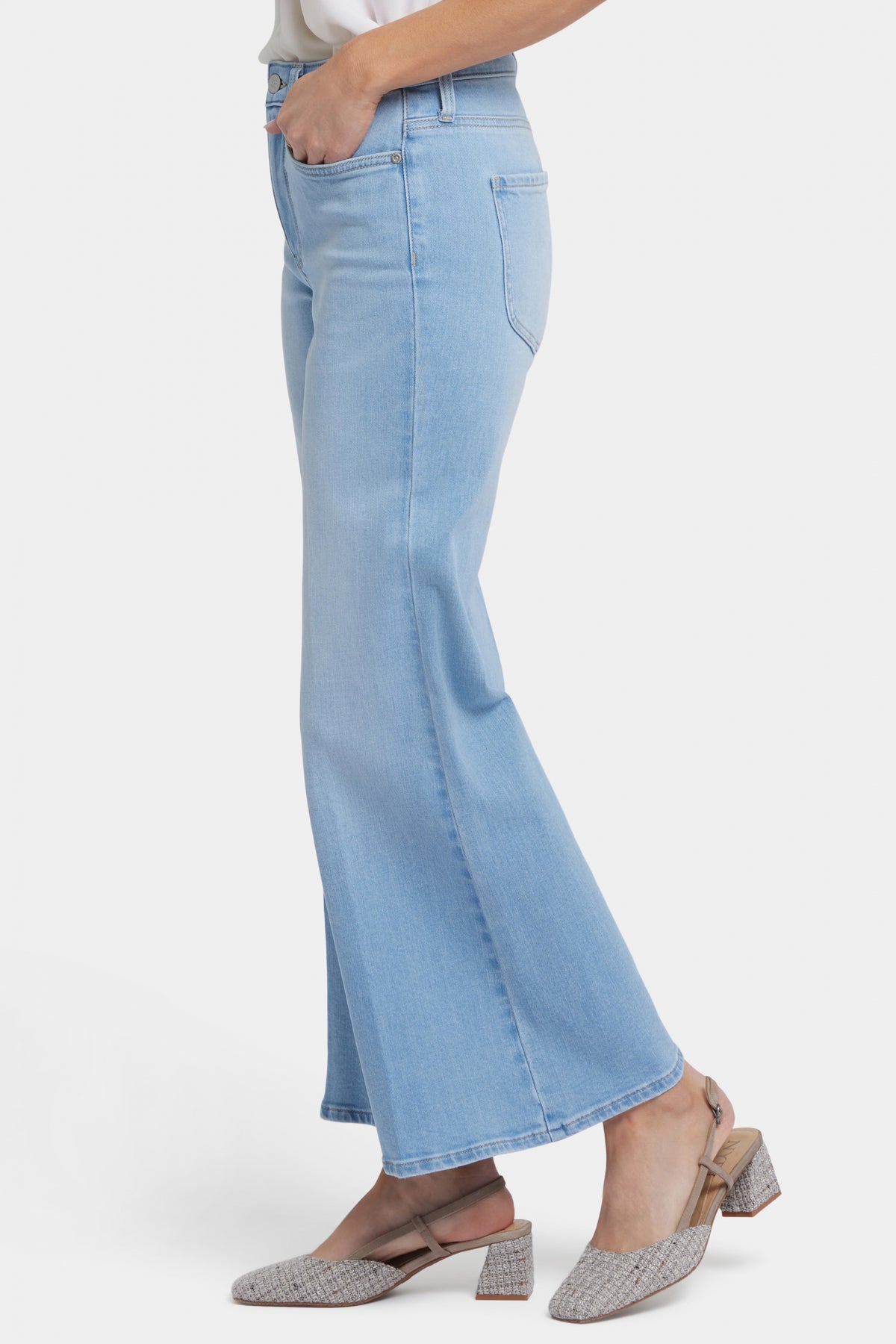 Mia Palazzo Ankle Jeans With High Rise | Canary Beach | Pants | NYDJ