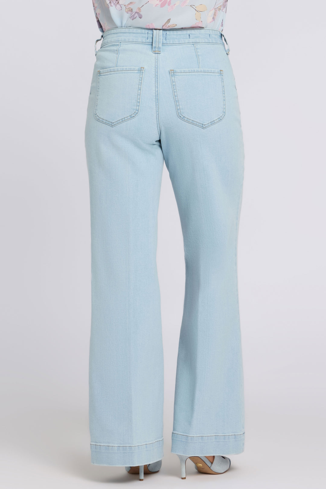 Mia Palazzo Jeans With High Rise | Sky Valley | Denim | NYDJ
