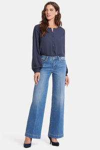 Teresa Wide Leg Jeans | Water Canyon | Denim | NYDJ