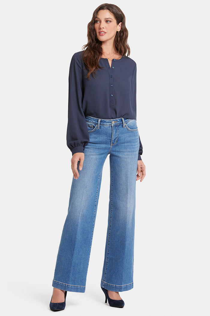 Teresa Wide Leg Jeans | Water Canyon | Denim | NYDJ