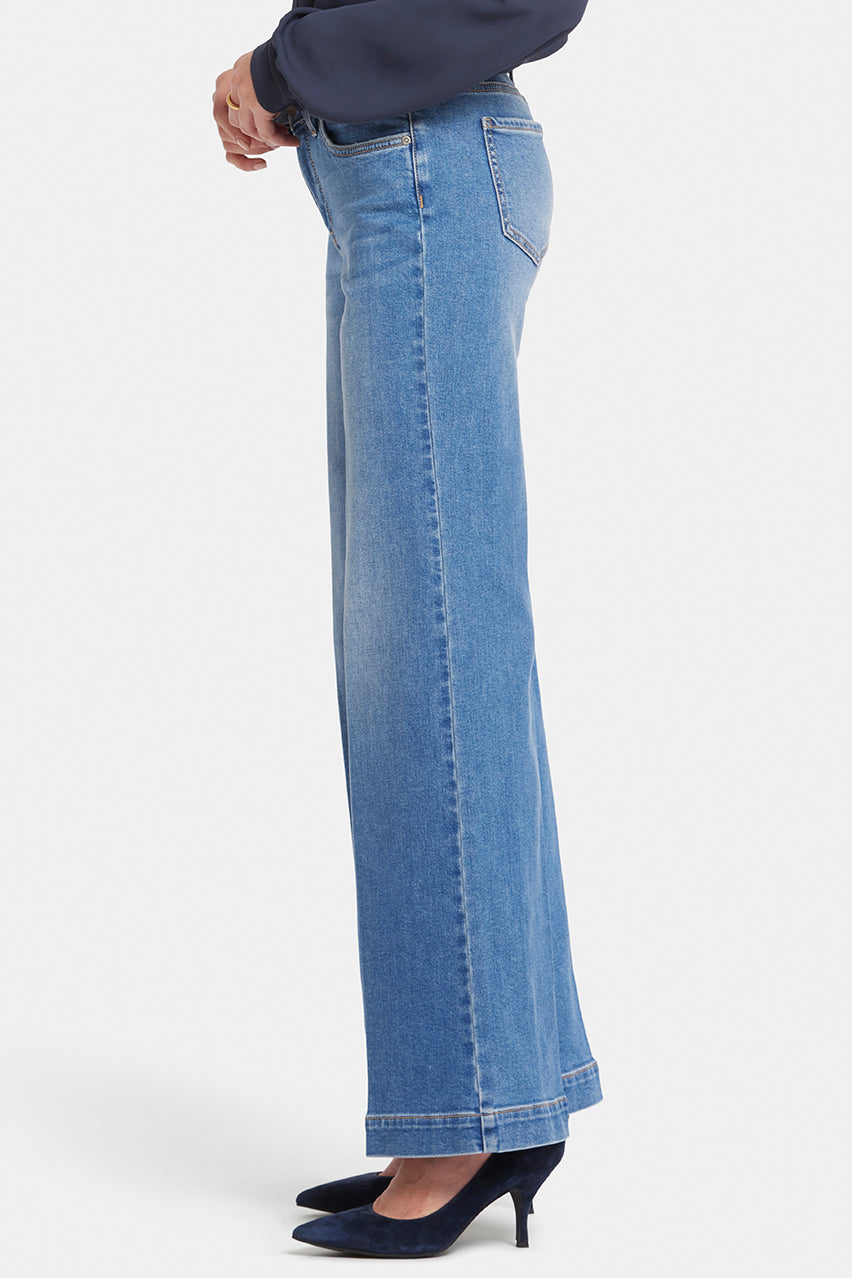 Teresa Wide Leg Jeans | Water Canyon | Denim | NYDJ