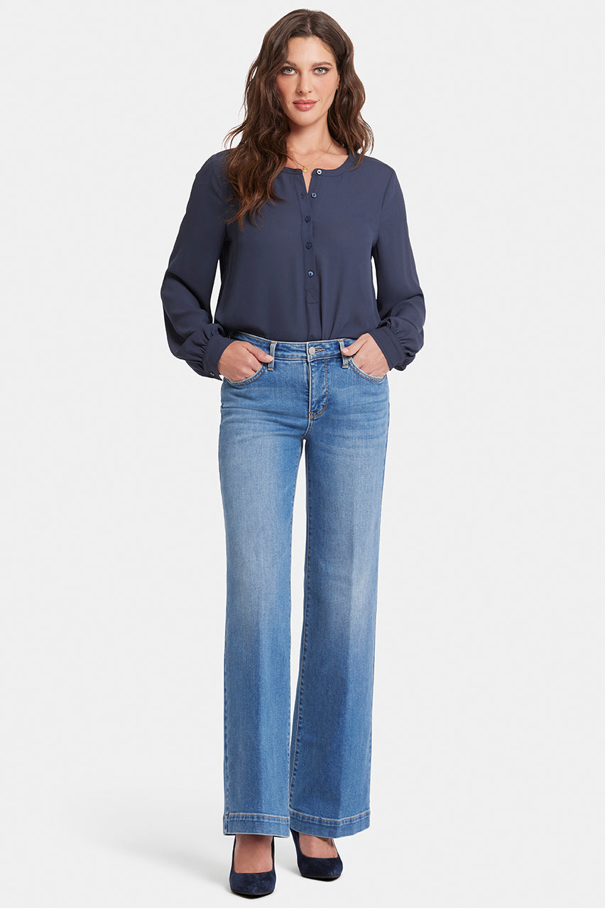 Teresa Wide Leg Jeans | Water Canyon | Denim | NYDJ