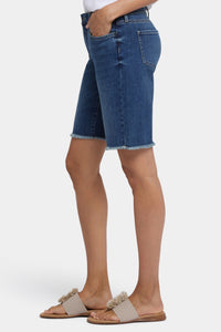 Lilly Denim Shorts With Frayed Hems | Rio Rapids | Shorts | NYDJ