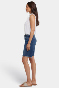 Lilly Denim Shorts With Frayed Hems | Rio Rapids | Shorts | NYDJ