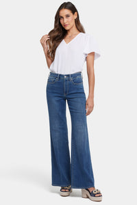 Mia Palazzo Jeans With High Rise | Valencia Surf | Pants | NYDJ