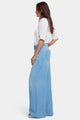 Whitney Pleated Trouser Pants With Super High Rise | Canary Beach | | NYDJ