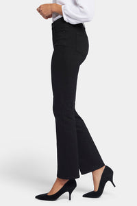 Ellison Straight Jeans With High Rise | Black | Pants | NYDJ