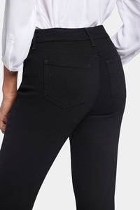 Ellison Straight Jeans With High Rise | Black | Pants | NYDJ