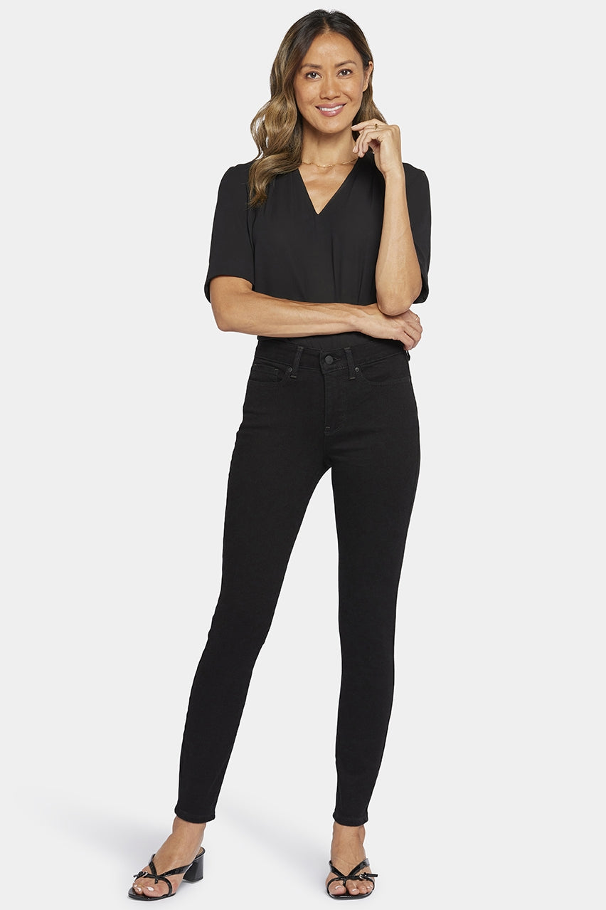 Ami Skinny Jeans Black Premium Denim (Tall) | Black | Denim | NYDJ