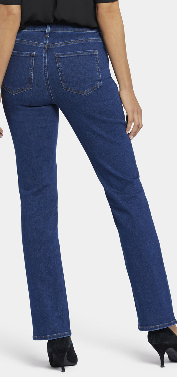 Blake High Rise Slim Flare Dark Blue Premium Denim | Quinn | Pants | NYDJ