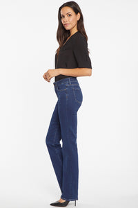 Marilyn Straight Jeans Medium Blue Premium Denim | Quinn | Pants | NYDJ