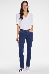 Sheri Slim Jeans Medium Blue Premium Denim (Tall) | Quinn | Denim | NYDJ