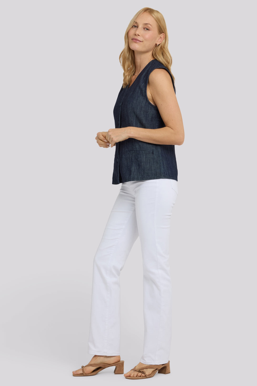 Denim Gilet | Dark Indigo | Vest | NYDJ