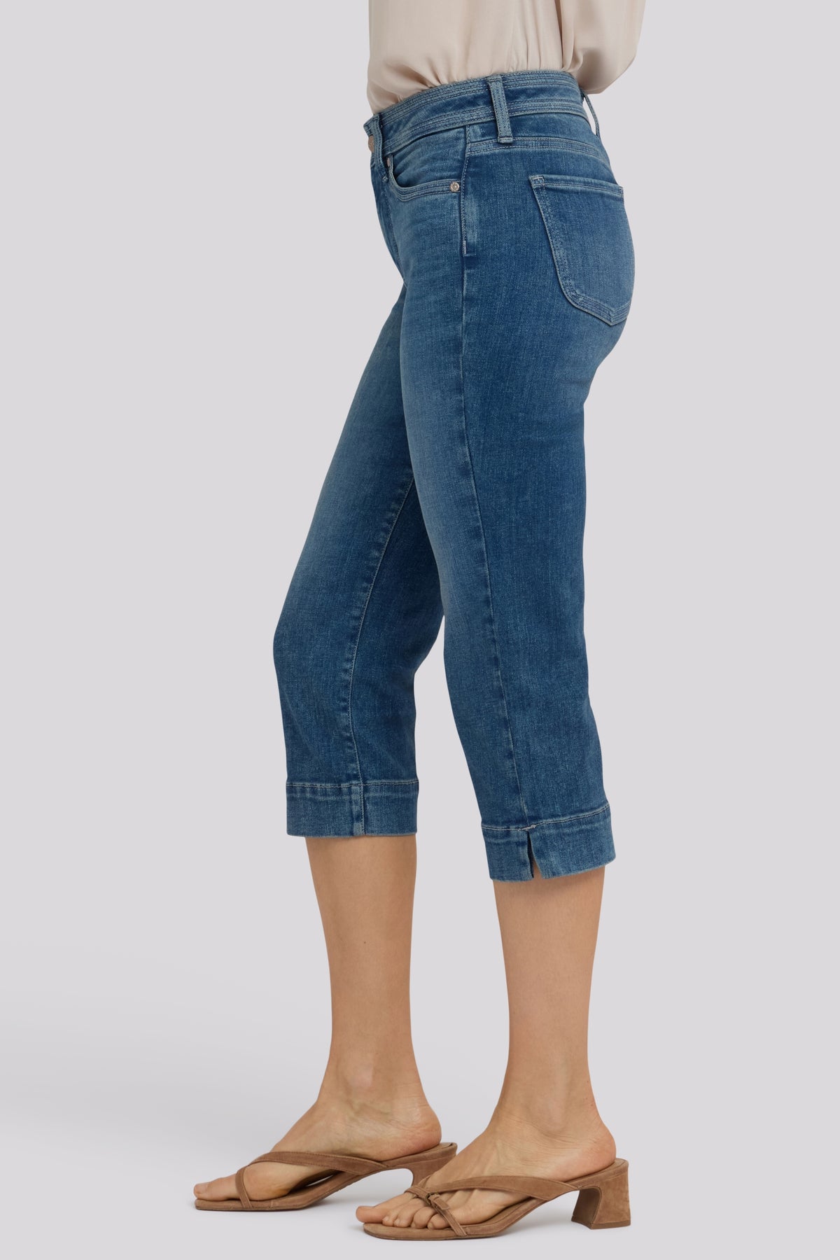 Marilyn Straight Crop Jeans In Re-New Denim | Breezy Palms | Denim | NYDJ