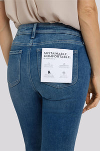 Marilyn Straight Crop Jeans In Re-New Denim | Breezy Palms | Denim | NYDJ