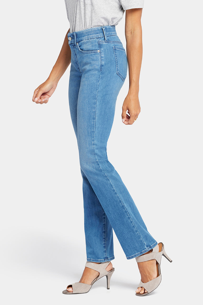 Marilyn Straight Jeans Medium Blue Waist-Match™ Denim | Stunning | Pants | NYDJ