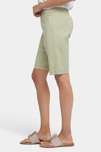 Bermuda Shorts In Stretch Twill | Rosemary | Shorts | NYDJ