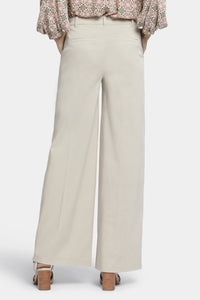 Whitney Trouser Beige Stretch Twill | Feather | Pants | NYDJ