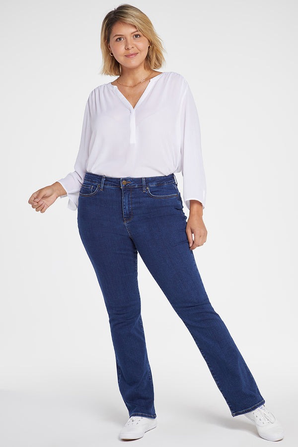 Barbara Bootcut Medium Blue Premium Denim (Plus) | Quinn | Denim | NYDJ