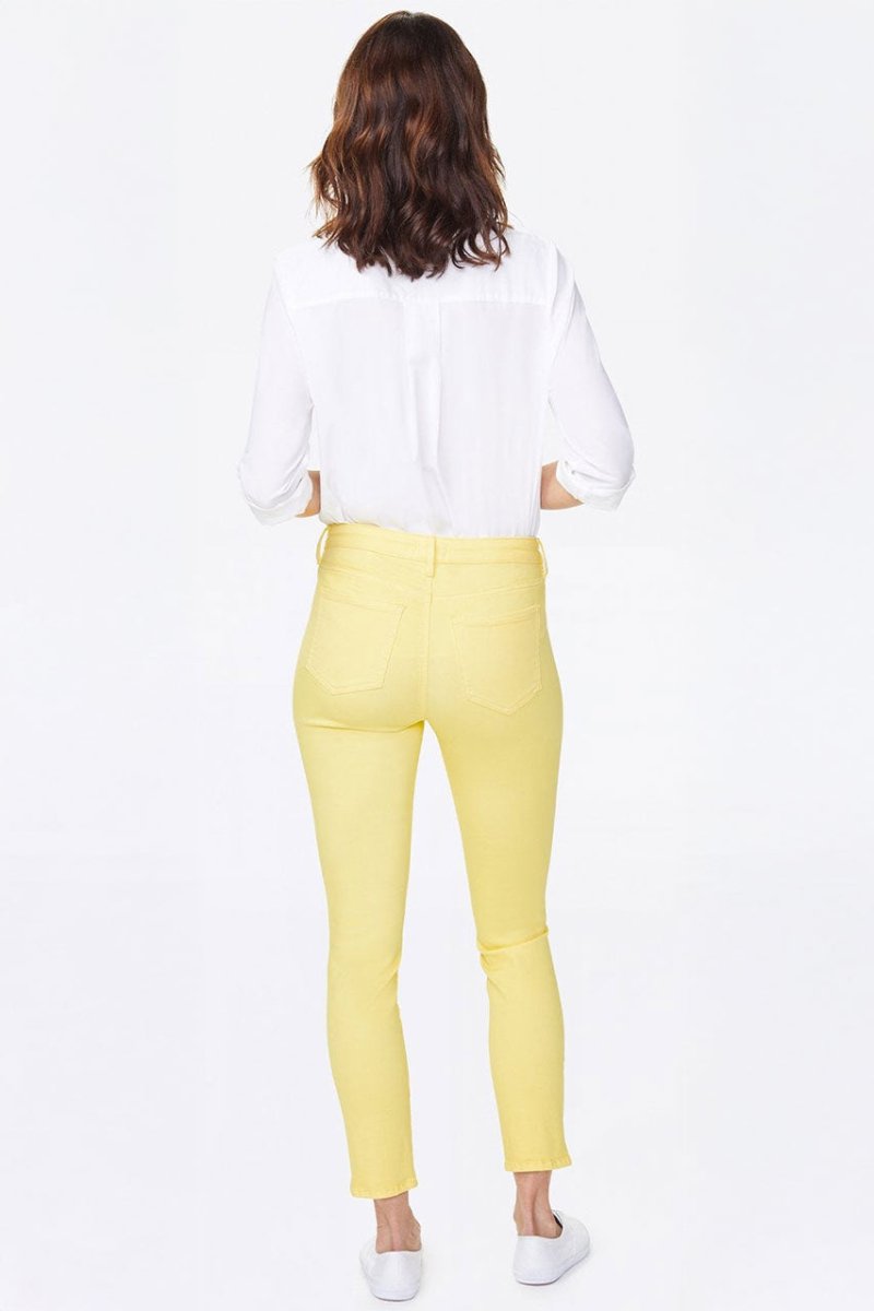 Alina Skinny in yellow Premium Denim | Sunshine | Denim | NYDJ