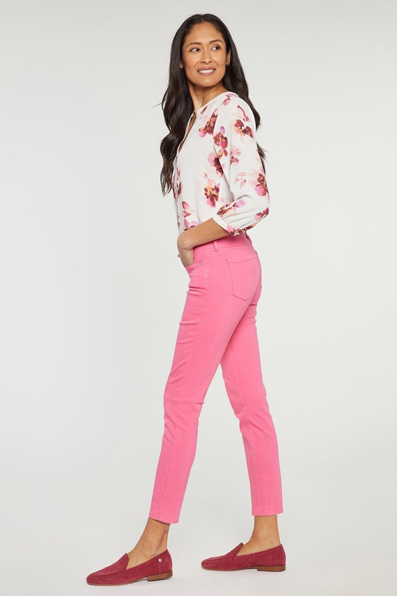 Alina Skinny Jeans Pink Premium Denim | Pink Peony | Non Denim | NYDJ