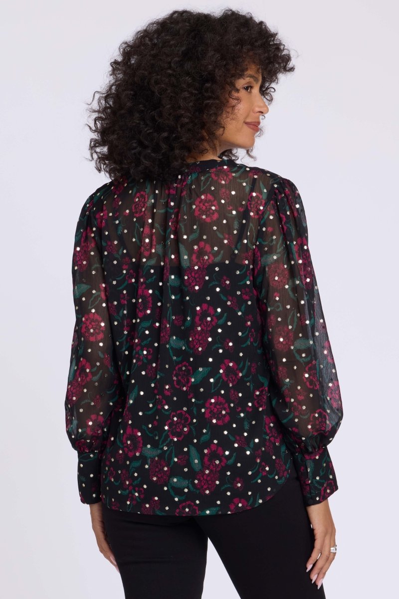 Annie Blouse | Floral Park Jazzy - NYDJ