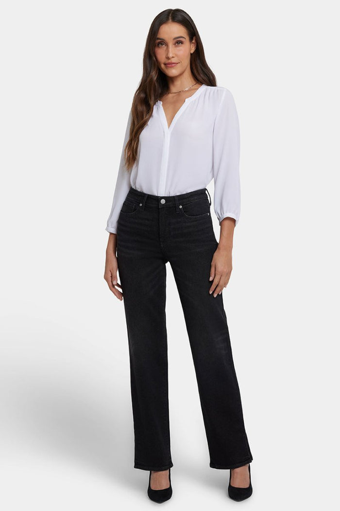 Bailey Relaxed Straight Jeans | French Nightfall | Denim | NYDJ