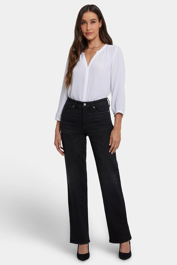 Bailey Relaxed Straight Jeans | French Nightfall | Denim | NYDJ