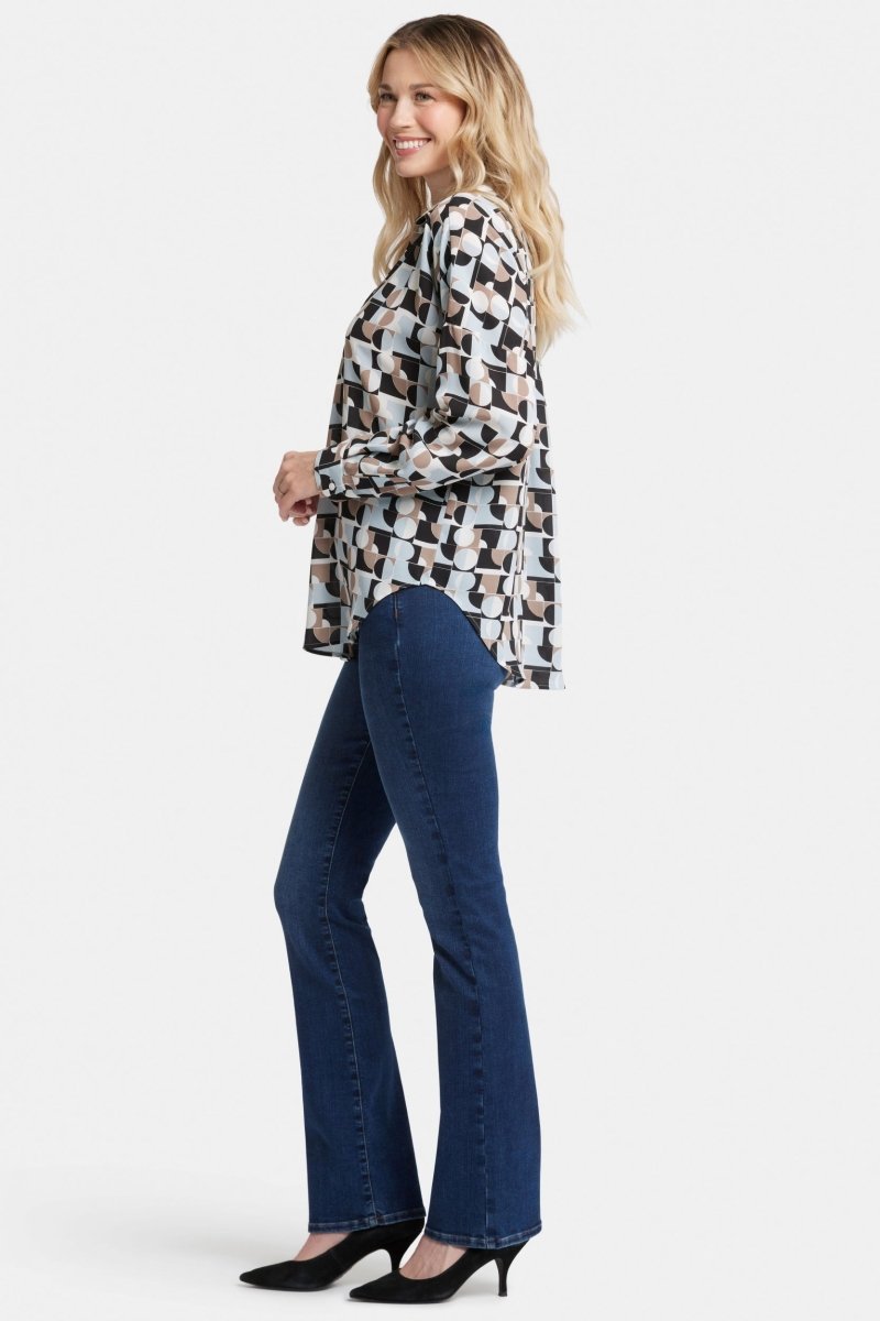 Becky Blouse Graphic Print | Light &amp; Fog | Blouse | NYDJ