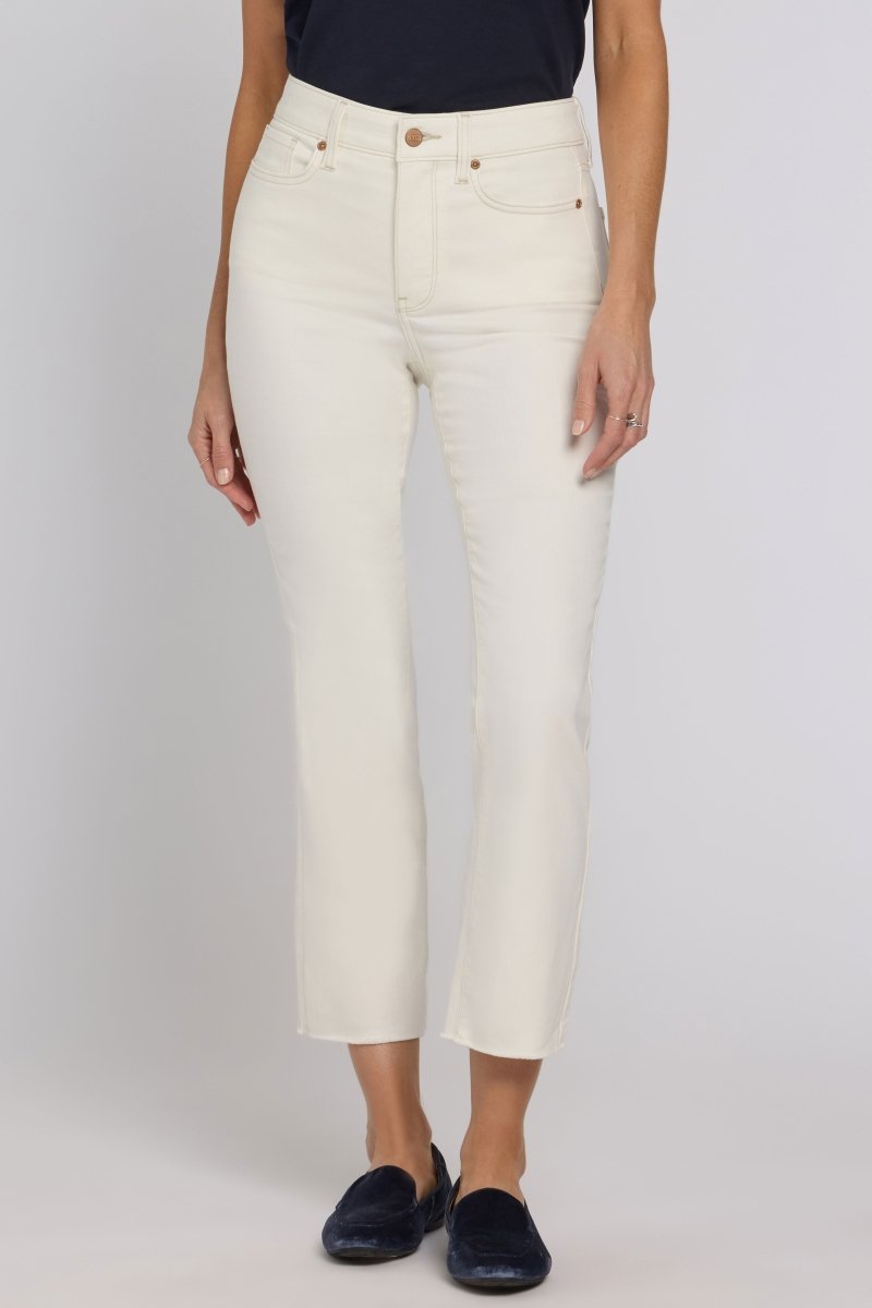 Billie Mini Bootcut Ankle Jeans In Cool Embrace® Denim With High Rise | Vintage White | Denim | NYDJ