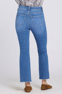 Billie Mini Bootcut Ankle Jeans With High Rise | Blue Paradise | Denim | NYDJ
