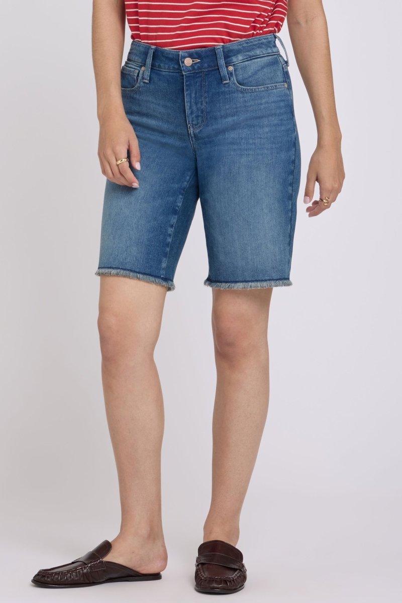 Boyfriend Denim Shorts In Re-New Denim | Breezy Palms | Denim | NYDJ