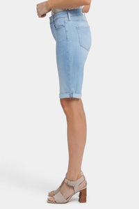 Briella 11 Inch Denim Shorts With Roll Cuffs | Canary Beach | Shorts | NYDJ