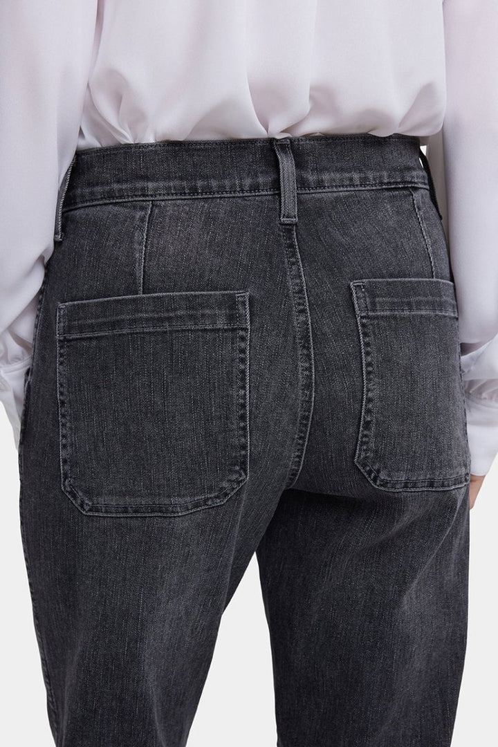 Brooke Loose Straight Jeans | Vintage Noir | Denim | NYDJ