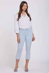 Chloe Capri Jeans In Cool Embrace® Denim | Blue Clover | Denim | NYDJ