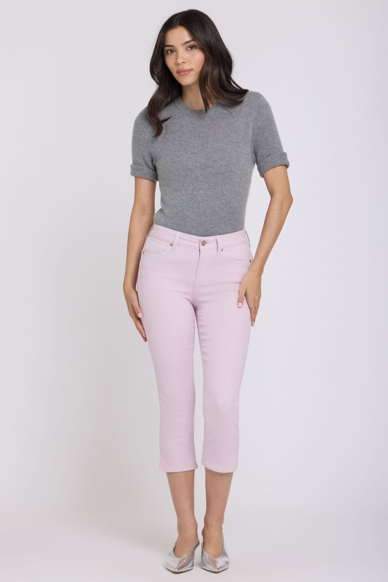Chloe Capri Jeans In Cool Embrace® Denim | Light Lilac | Denim | NYDJ