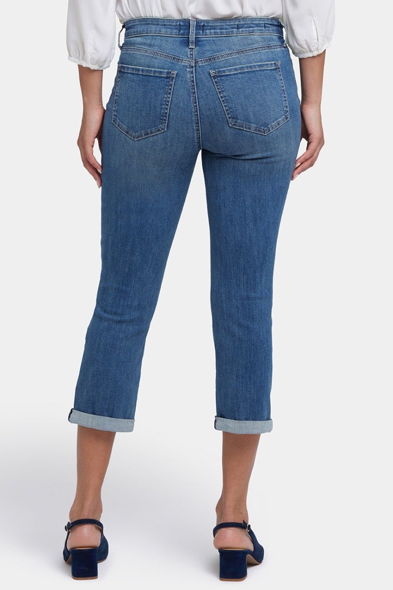 Chloe Skinny Capri Jeans In Cool Embrace® Denim | Costa Brava | Pants | NYDJ