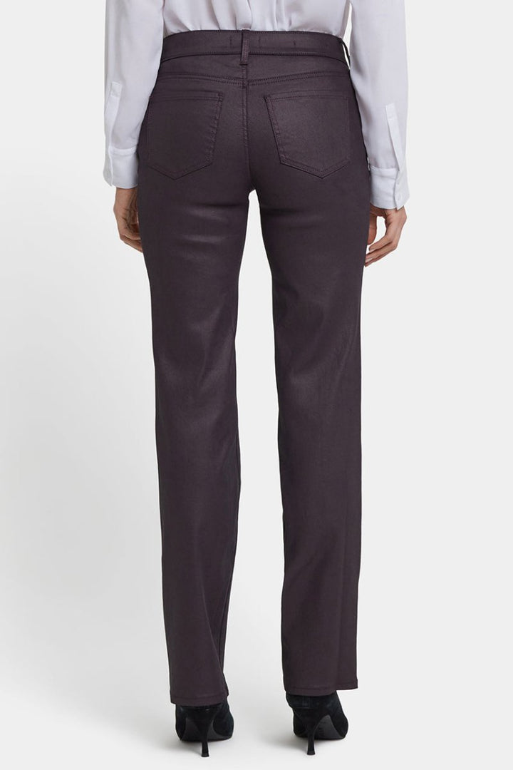 Coated Marilyn Straight Jeans | Fig Coated | Pants | NYDJ