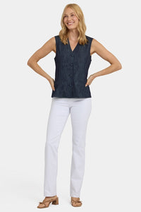 Denim Vest | Dark Indigo | Vest | NYDJ