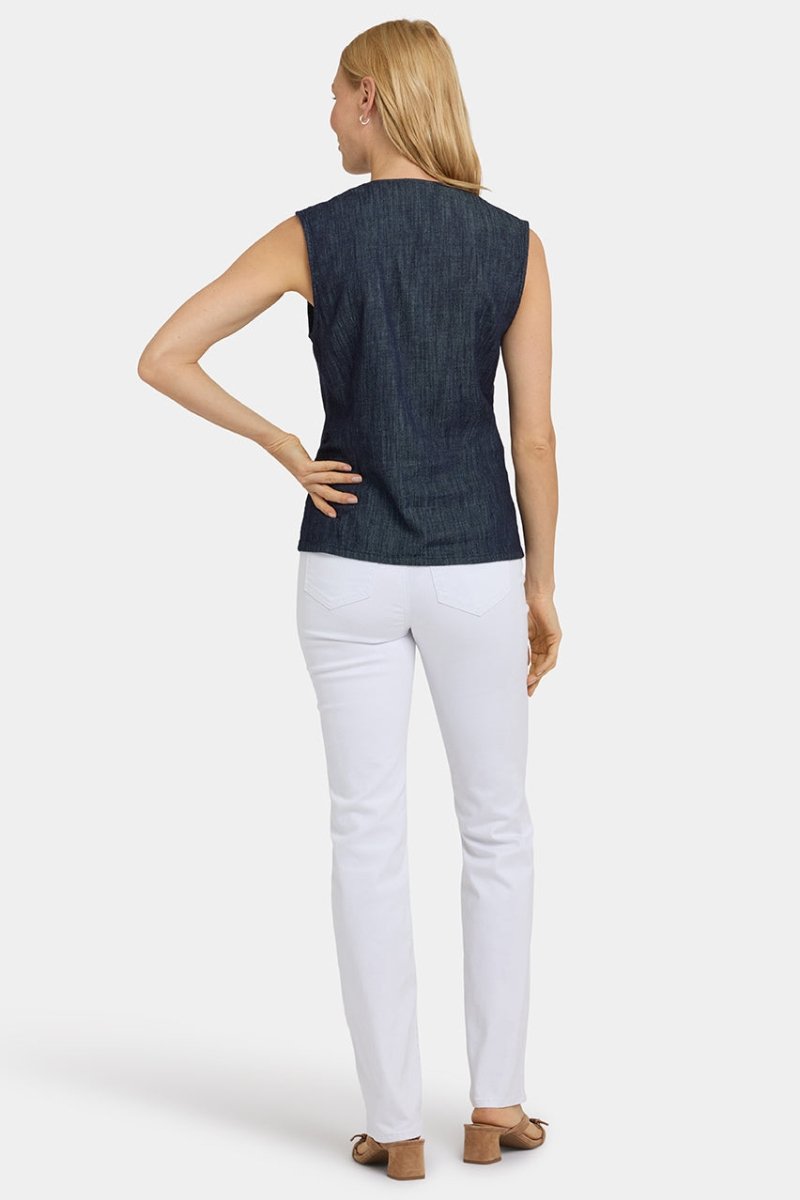 Denim Vest | Dark Indigo | Vest | NYDJ