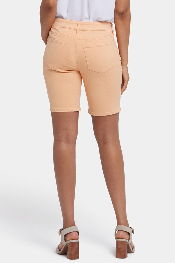 Ella Denim Short | Apricot Nectar | Shorts | NYDJ