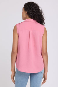 Gabrielle Sleeveless Blouse | Desert Rose | Blouse | NYDJ