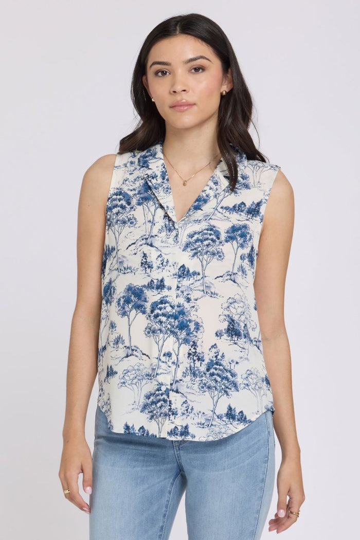 Gabrielle Sleeveless Blouse | Le Parc - NYDJ