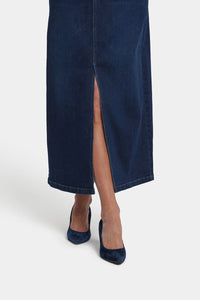 HR Long Skirt | Blacken Blue | Denim | NYDJ