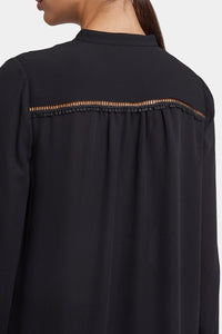 Janie Blouse | Black | Blouse | NYDJ