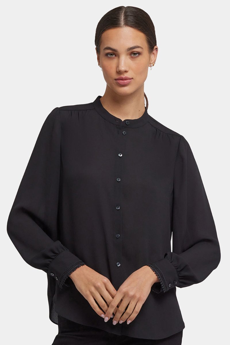 Janie Blouse | Black | Blouse | NYDJ