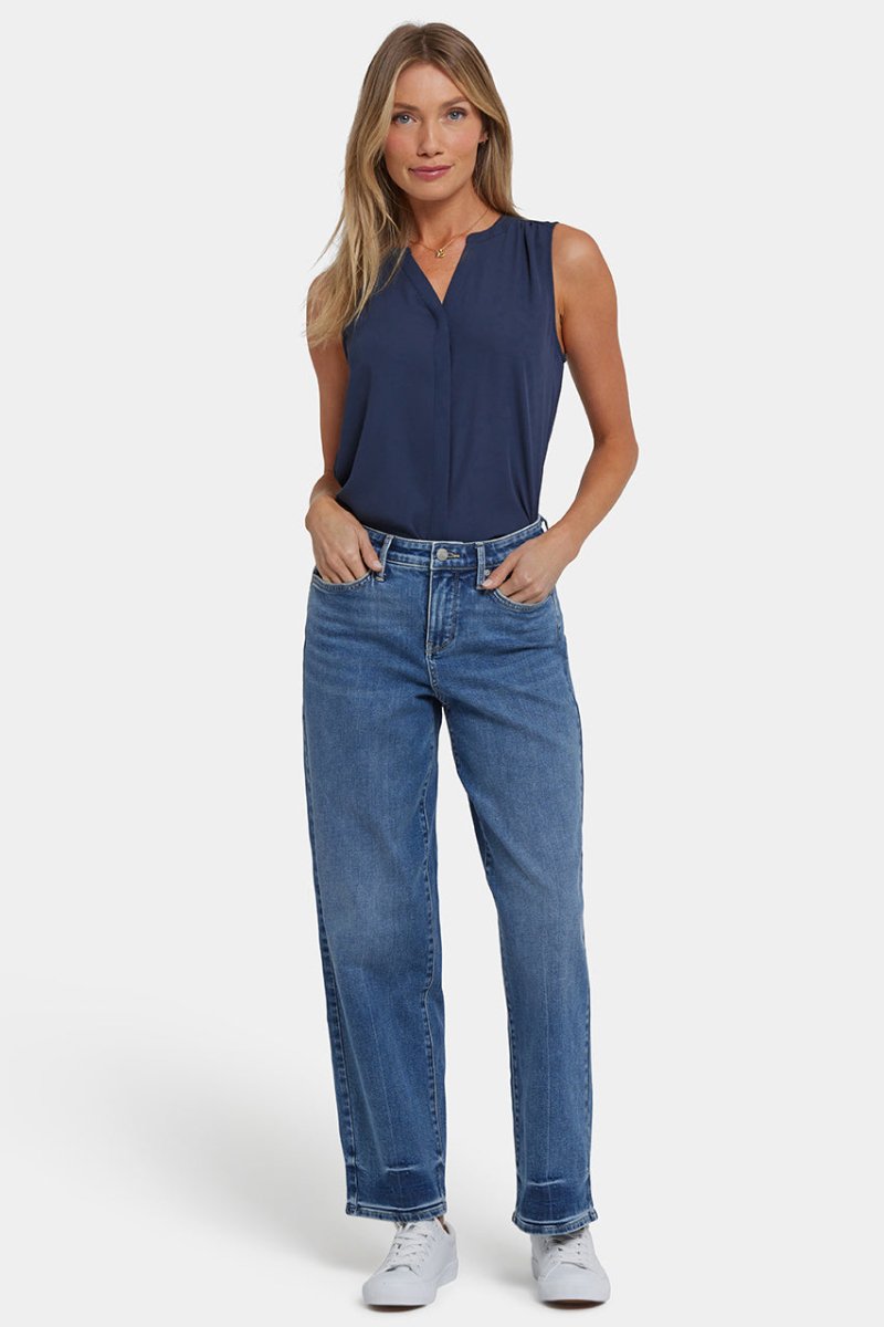 Jemma Barrel Jeans | Rainbow Blue | Denim | NYDJ