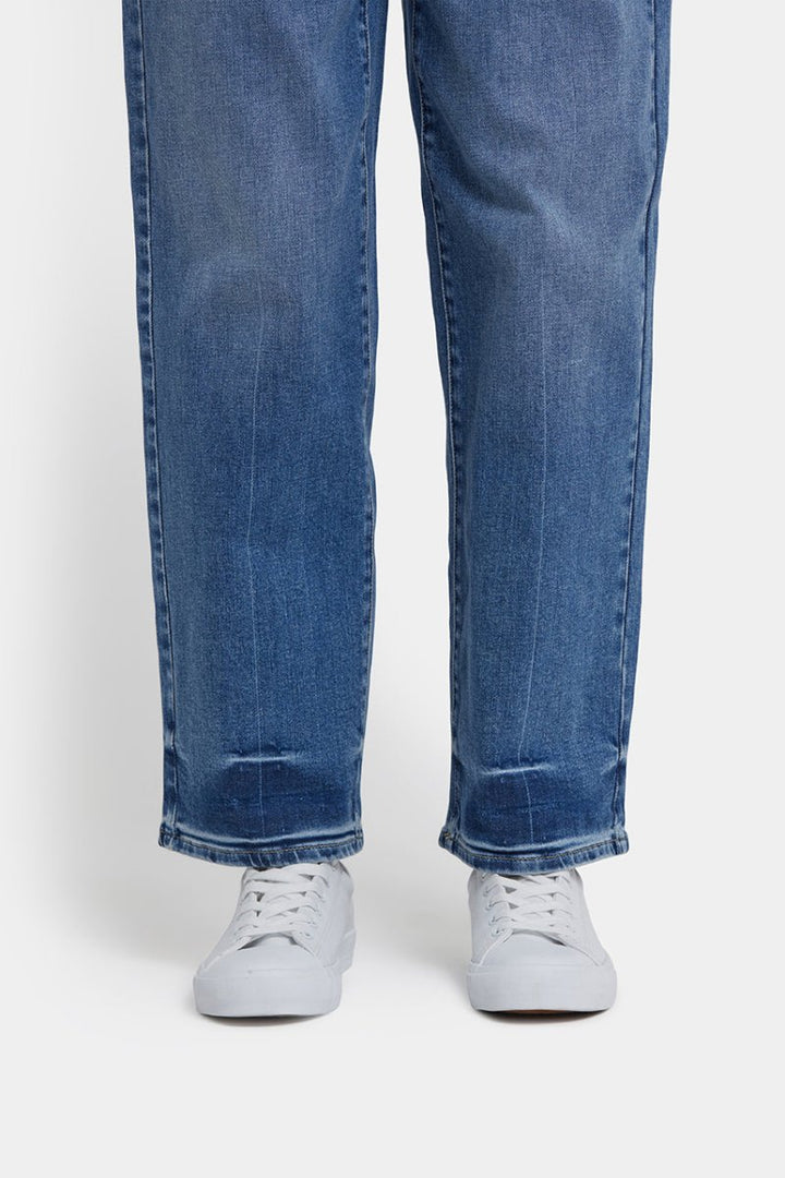 Jemma Barrel Jeans | Rainbow Blue | Denim | NYDJ