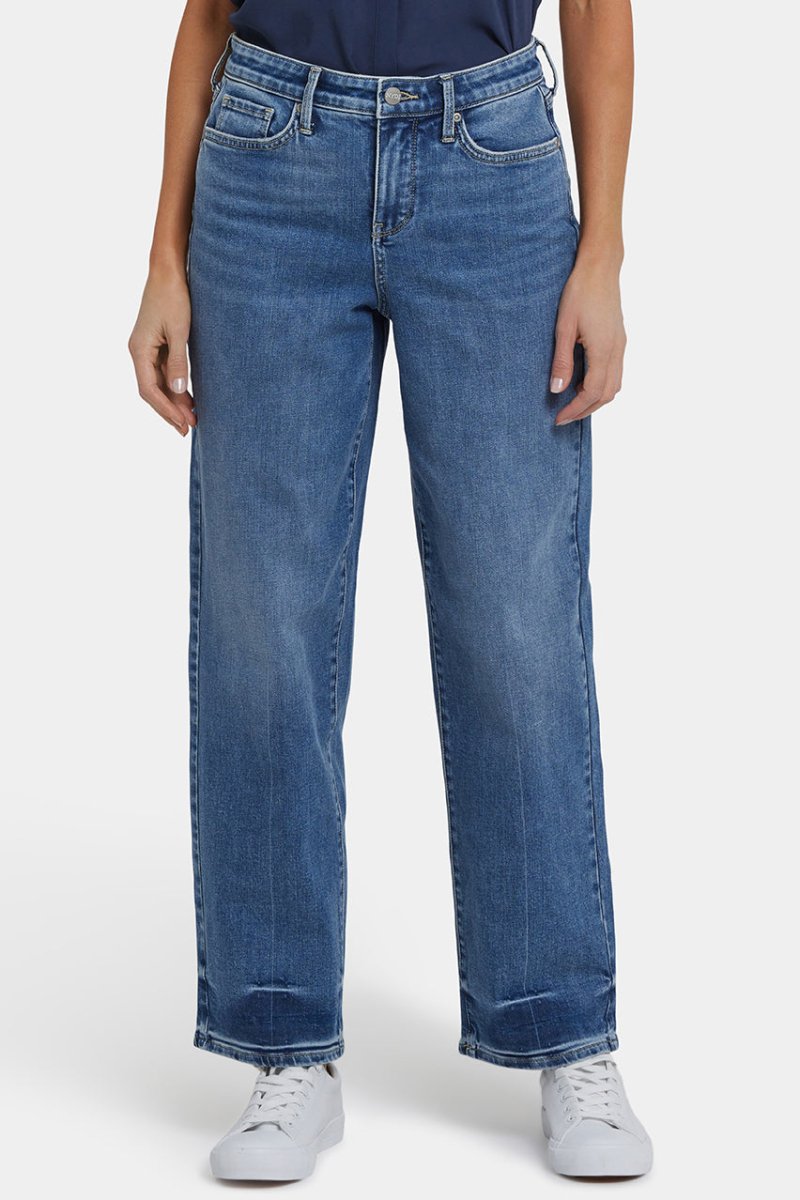 Jemma Barrel Jeans | Rainbow Blue | Denim | NYDJ