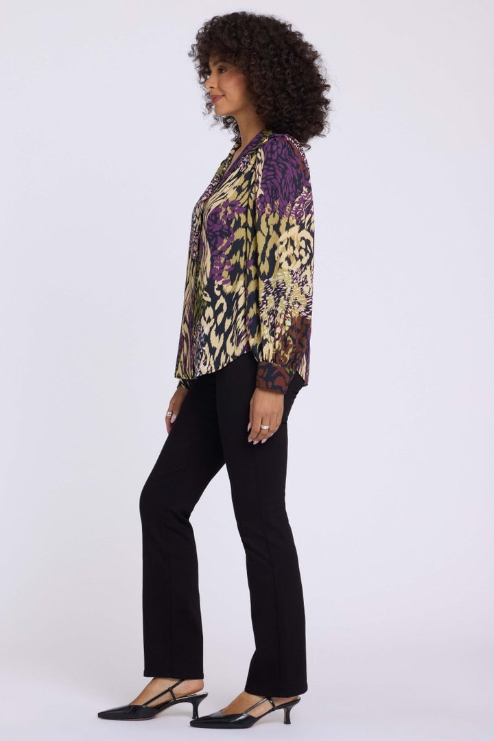 Lyla Blouse | Bengal Cat - NYDJ